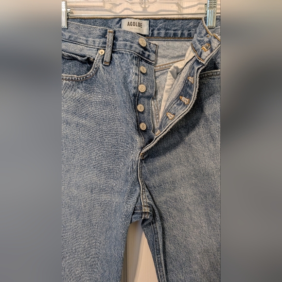 Agolde 90s Pinch Waist High Rise Jeans - Picture 3 of 5